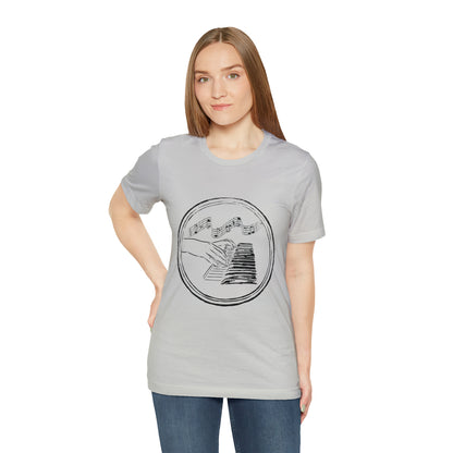 “Piano Hands” Premium Unisex T-Shirt (Short-Sleeves)