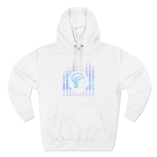 "Brain Waves" Premuim Pullover Hoodie