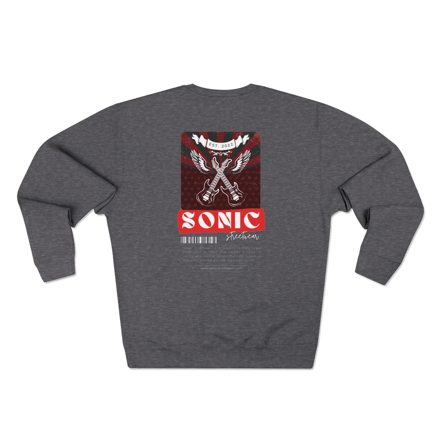 "Sonic Rock" Premium Crewneck Sweatshirt