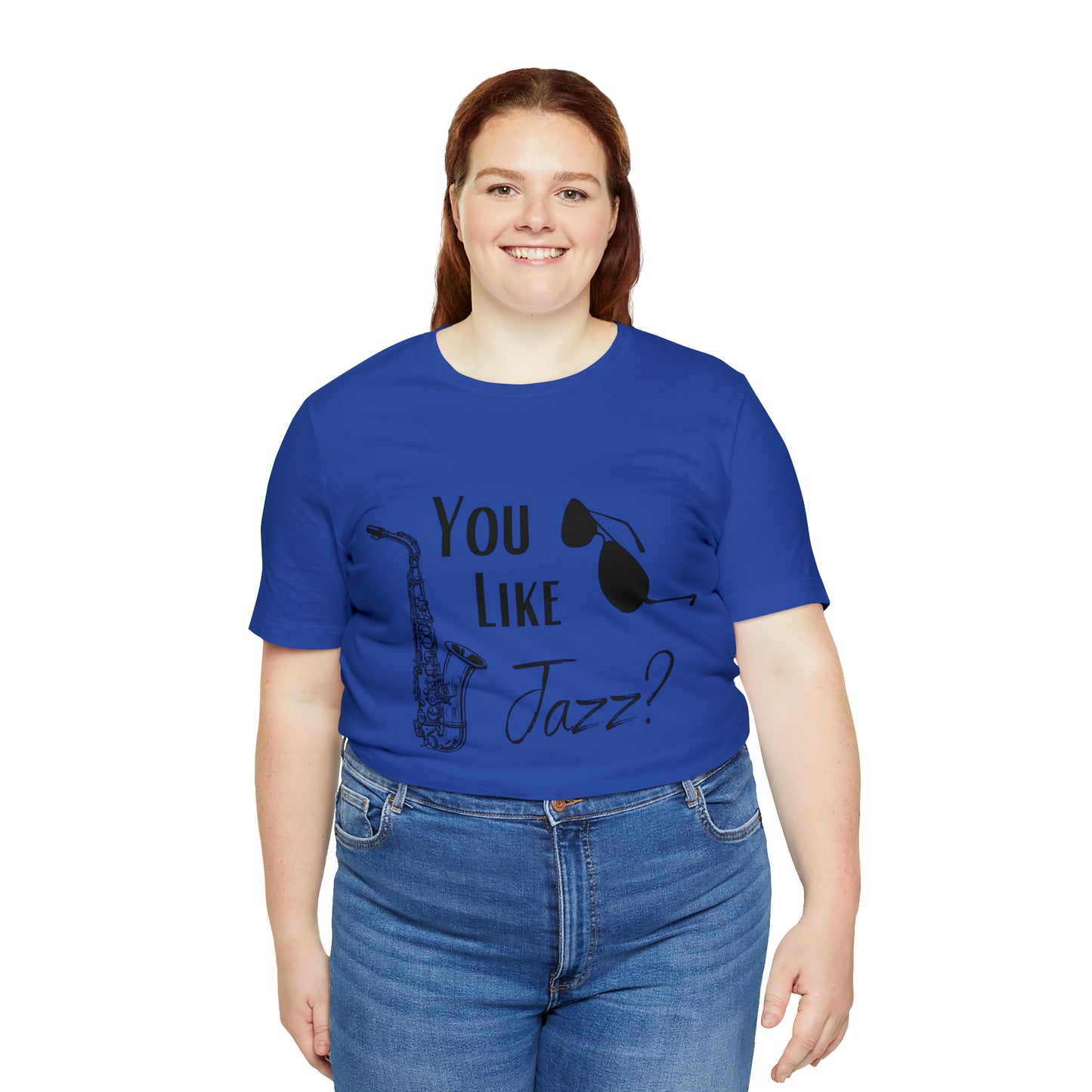 "You like jazz?" Premium Unisex Jersey Short Sleeve Tee